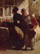 Honore Daumier Der Kupferstich-Handler Spain oil painting artist
